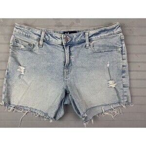 Gap Size 10 30 Womens Shorts Cut Off 5"  Distress Light Wash Mid Rise